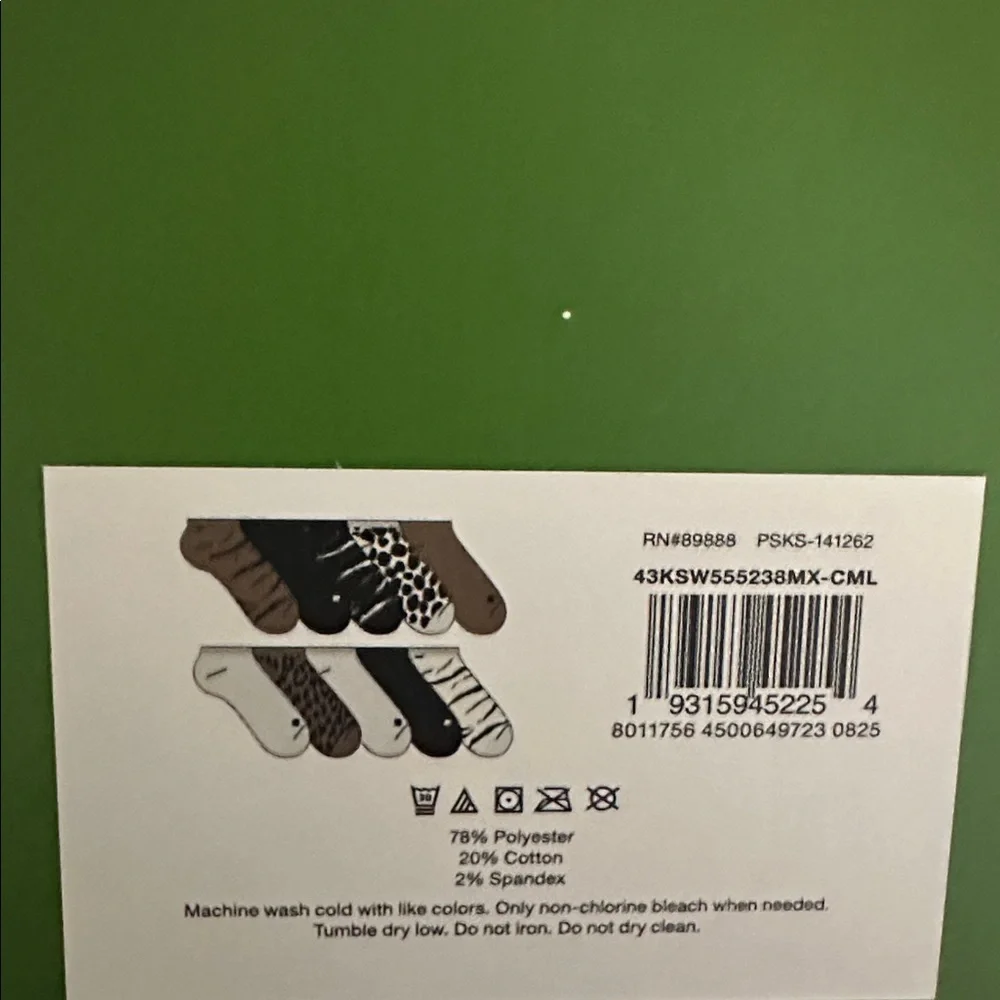 NIB Kate spade ten days of socks box set